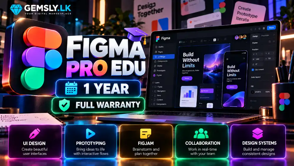 Figma Pro Edu 1 year (full warranty)