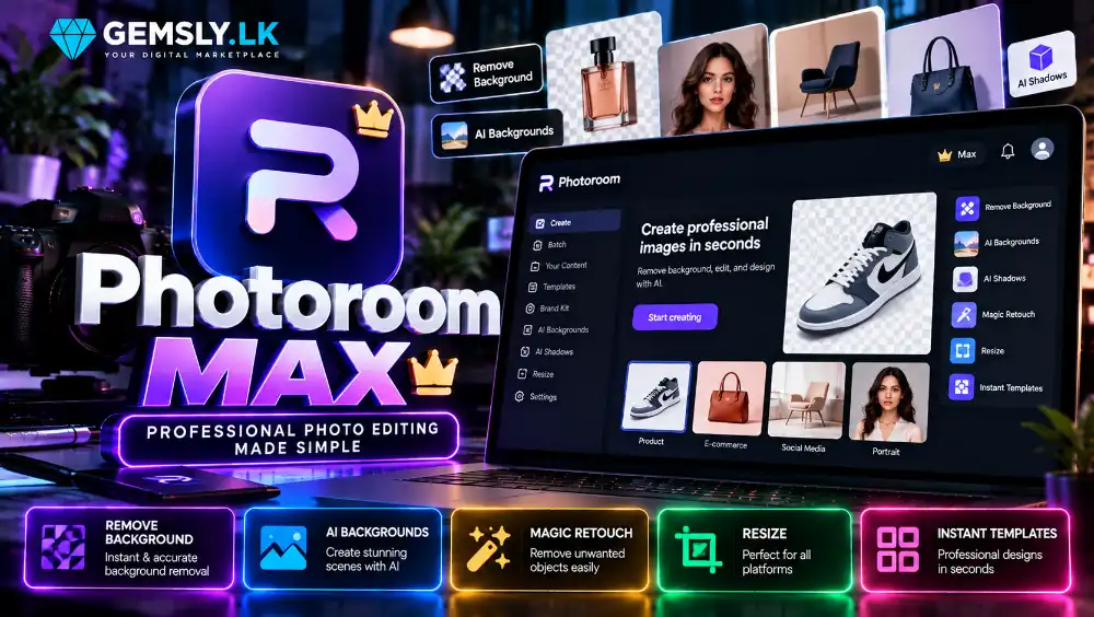 Photoroom Max 7 Days full warranty