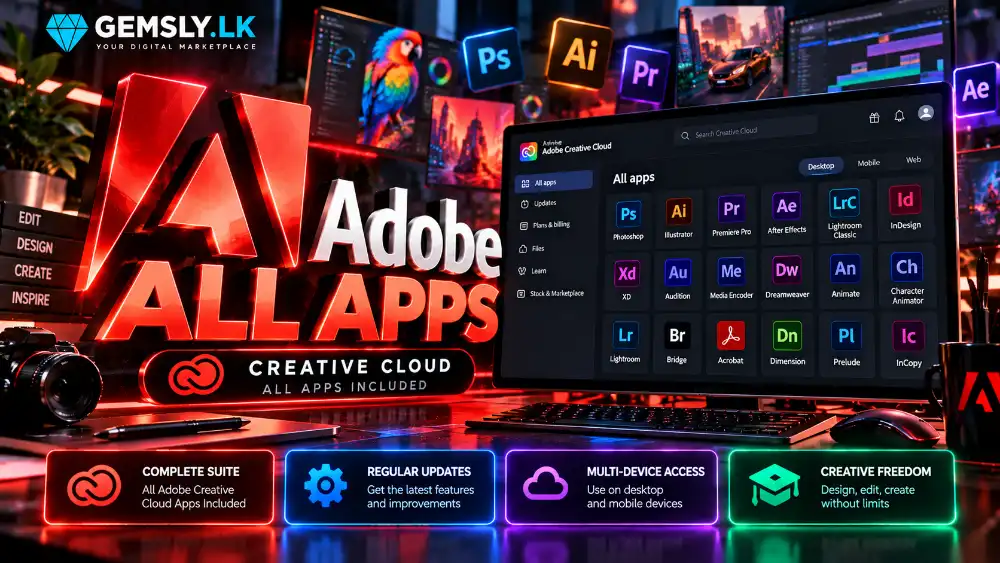 Adobe All Apps 7 Days (No warranty)