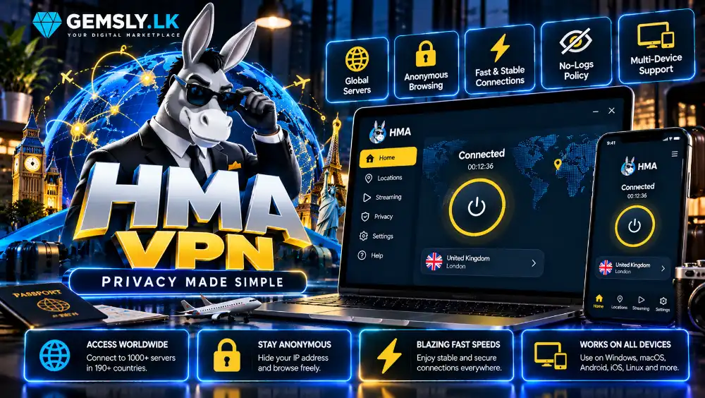 [KEY] HMA VPN Android PC 25-30 Days Full Warranty
