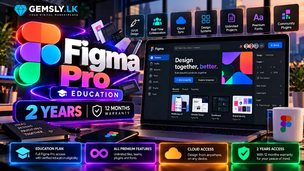 Figma Pro Education 2 Years (12 Months Warranty)